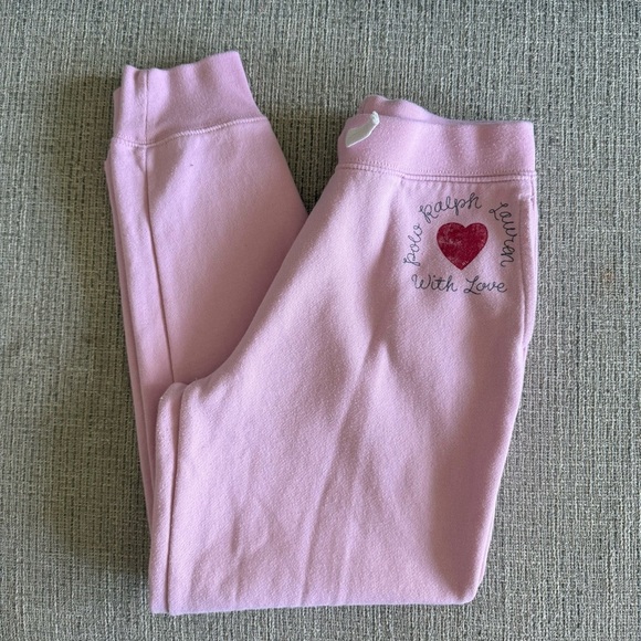 Polo by Ralph Lauren Soft Pink Sweatpants - Picture 4 of 4